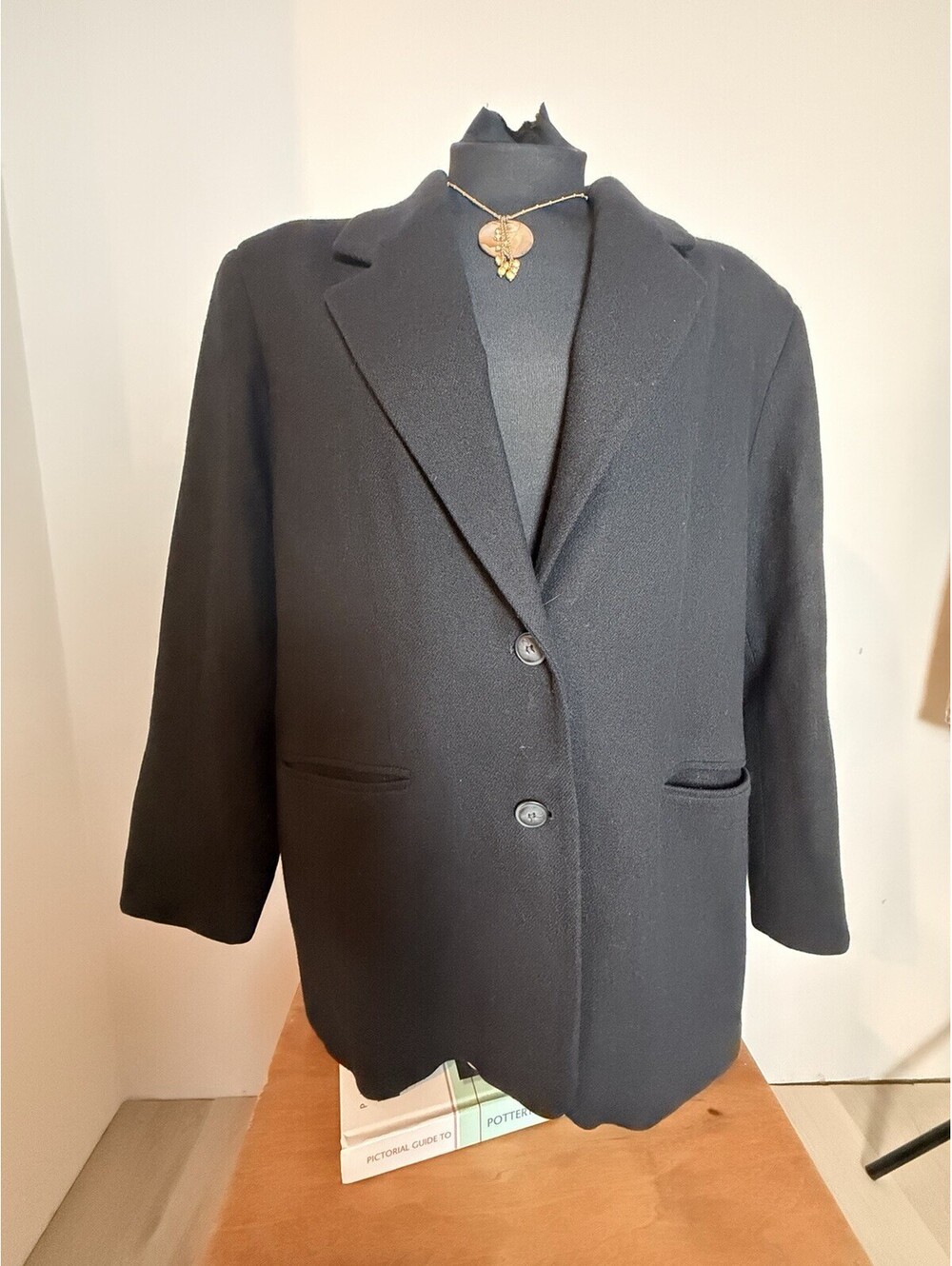 Kim Rogers 100% Merino Wool Jacket Coat Size 18 Excellent Condition
